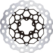 Galfer Brake Rotor Floating Cubiq for 2007-2026 DUCATI Black Silver Full-Floating Front Two Piece (Floating) Aluminium Stainless Steel #DF774FLQ