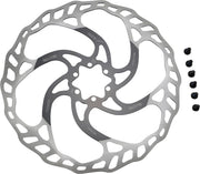 Galfer Fixed/Oversize Bicycle Brake Rotor Black Machined Oversized Stainless Steel #DB007W