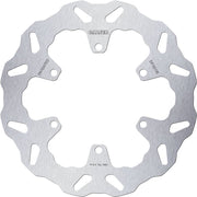 Galfer BRAKE ROTOR FIXED WAVE for 2019-2026 ROYAL ENFIELD Wave® Silver Solid-Mount Rear One Piece (Fixed) Stainless Steel #DF551W