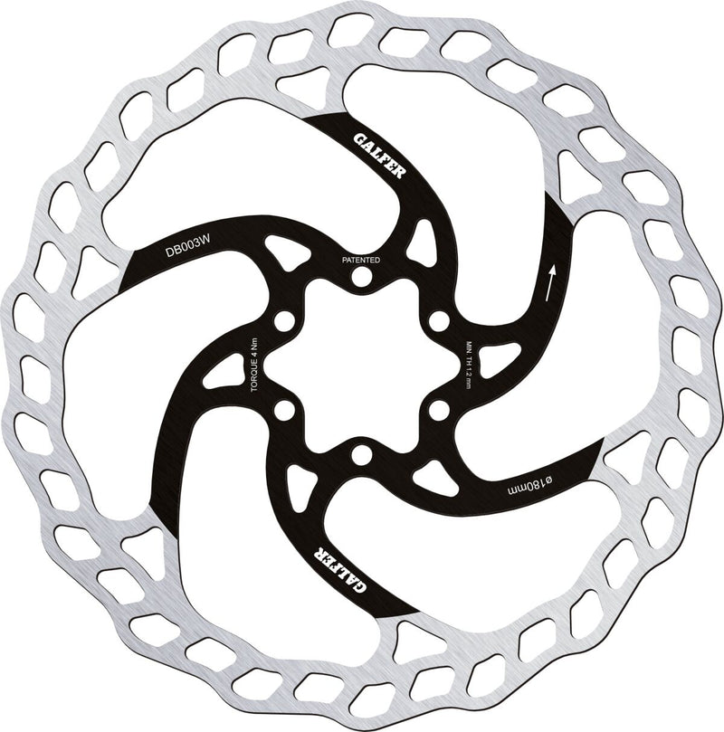 Galfer AVID JUICY 5, Fixed Disc Wave® Brake Rotor Stainless Steel #DB003W