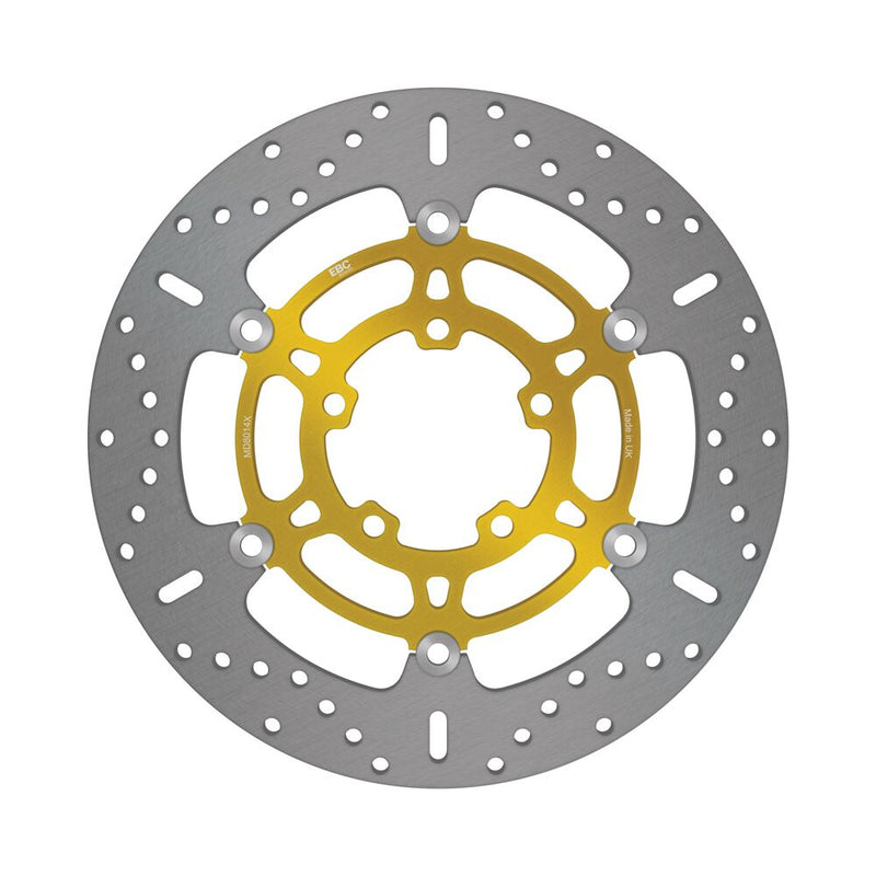 EBC X-Series Brake Rotor for 2016-2026 TRIUMPH X Series Black Silver Full-Floating Front Two Piece (Floating) Aluminium Alloy Stainless Steel #MD8014X