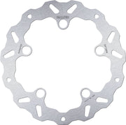 Galfer Wave® Brake Rotor for 2018-2026 HONDA Silver Solid-Mount Front One Piece (Fixed) Stainless Steel #DF138W