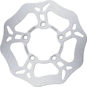Galfer Wave® Brake Rotor for 2003-2021 KYMCO Silver Solid-Mount Front One Piece (Fixed) Stainless Steel #DF412W