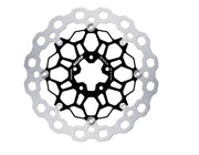Galfer Brake Rotor Floating Cubiq Black Silver Full-Floating Front Two Piece (Floating) Stainless Steel #DF787FLQ