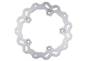 Galfer Wave® Brake Rotor for 2012-2021 BMW Silver Solid-Mount Rear One Piece (Fixed) Stainless Steel #DF816W