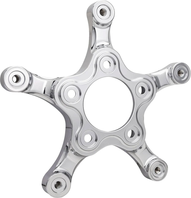 Arlen Ness Spider Rotor Adaptor - Each, Brake Rotor, Aluminum - Chrome
