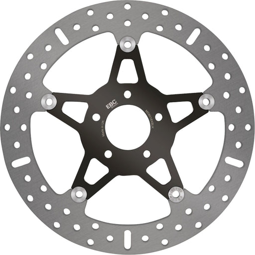EBC Brake Rotor for 2021-2025 Harley-Davidson RA 1250 Black Chrome Front Two Piece (Floating) Billet Steel