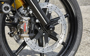 Rick's Motorcycles BRAKE ROTOR FLOATING WAVE DESING for 2005-2025 Harley-Davidson Black Stainless Steel Full-Floating Two Piece (Floating) #20-W300300-0
