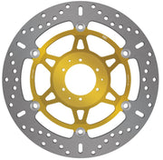 EBC X-Series Brake Rotor for 2016-2026 HONDA X Series Gold Silver Full-Floating Front Front Left Two Piece (Floating) Aluminium Alloy Stainless Ste... #MD1198X