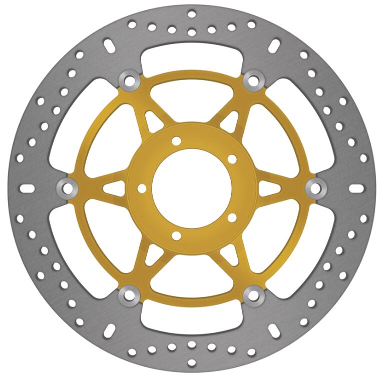 EBC X-Series Brake Rotor for 2012-2026 DUCATI X Series Gold Silver Full-Floating Front Left Front Right Two Piece (Floating) Aluminium Alloy Stainl... #MD8011X