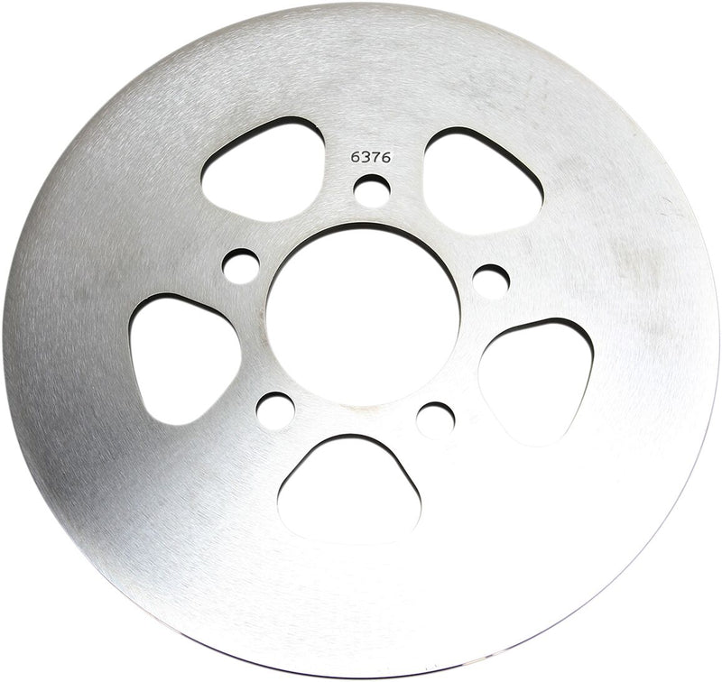 EBC Round D-Series Fixed Offroad Brake Rotor for 2004-2009, 2013-2018 YAMAHA Rear Rear Left One Piece (Fixed) Stainless Steel #MD6236D