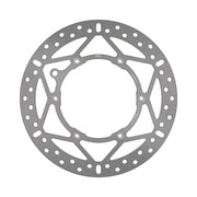EBC Round D-Series Fixed Offroad Brake Rotor D Series Silver Stainless Steel Solid-Mount Front One Piece (Fixed) #MD6032D