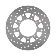 EBC Round D-Series Fixed Offroad Brake Rotor for 1987-2003 YAMAHA D Series Gold Zinc Solid-Mount Rear One Piece (Fixed) Heat-Treated Carbon Steel