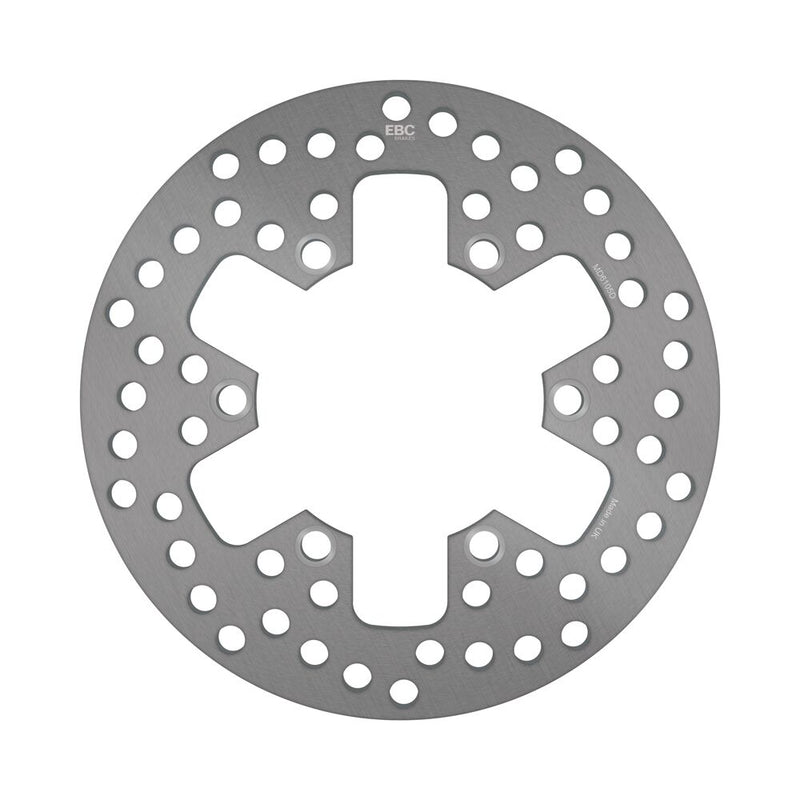 EBC Round D-Series Fixed Offroad Brake Rotor for 1990-2007 KAWASAKI D Series Gold Zinc Solid-Mount Rear One Piece (Fixed) Heat-Treated Carbon Steel... #MD6105D