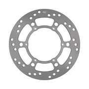 EBC Round D-Series Fixed Offroad Brake Rotor for 1992-2000, 2003-2004 HUSQVARNA D Series Silver Zinc Solid-Mount Front One Piece (Fixed) Heat-Treat...