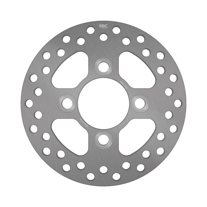 EBC Round D-Series Fixed Offroad Brake Rotor for 2004-2014 KAWASAKI KFX D Series Gold Zinc Solid-Mount Front One Piece (Fixed) Heat-Treated Carbon... #MD6137D