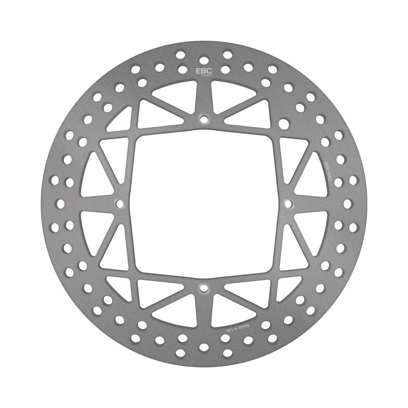 EBC Round D-Series Fixed Offroad Brake Rotor D Series Gold Zinc Solid-Mount Front One Piece (Fixed) Heat-Treated Carbon Steel #MD6184D