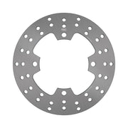 EBC Round D-Series Fixed Offroad Brake Rotor for 2002-2008 YAMAHA YFM 660 F D Series Silver Zinc Solid-Mount Front One Piece (Fixed) Heat-Treated C...