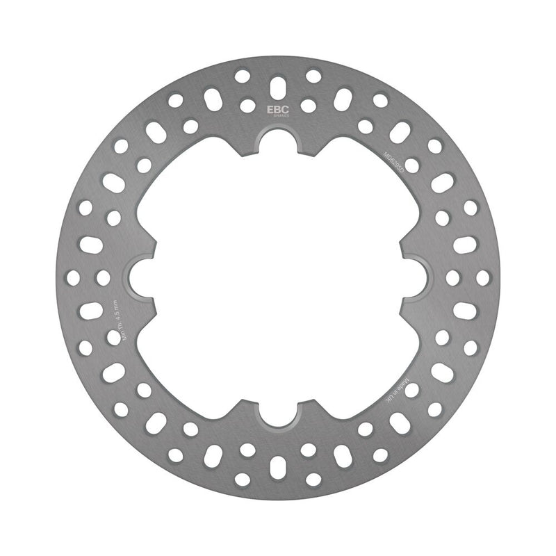 EBC Round D-Series Fixed Offroad Brake Rotor for 2002-2013 HUSQVARNA D Series Gold Zinc Solid-Mount Rear One Piece (Fixed) Heat-Treated Carbon Stee... #MD6295D