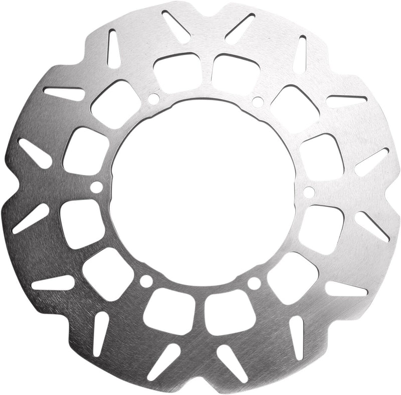 EBC CX Extreme™ Brake Rotor for 1989-2004 KAWASAKI CX Extreme Series Silver Stainless Steel Solid-Mount Rear One Piece (Fixed) #MD6024CX
