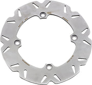 EBC CX Extreme™ Motocross Brake Rotors CX Extreme Series Silver Solid-Mount Rear One Piece (Fixed) Stainless Steel