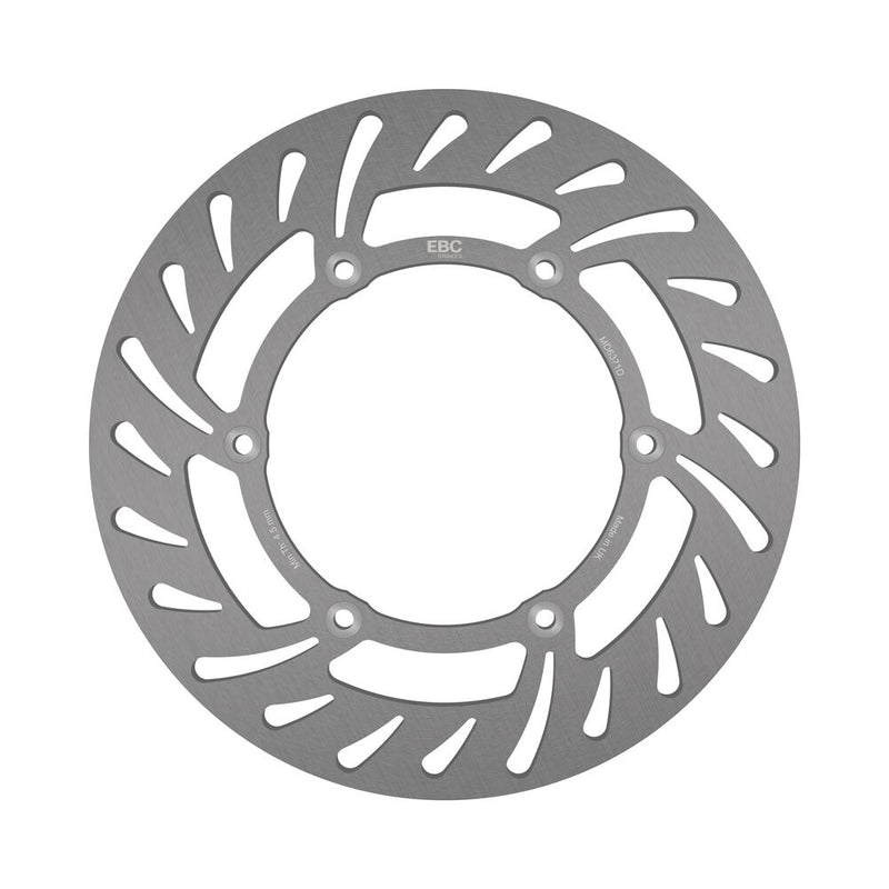 EBC Round D-Series Fixed Offroad Brake Rotor for 1994-2007 KTM D Series Silver Stainless Steel Solid-Mount Rear One Piece (Fixed) #MD6371D