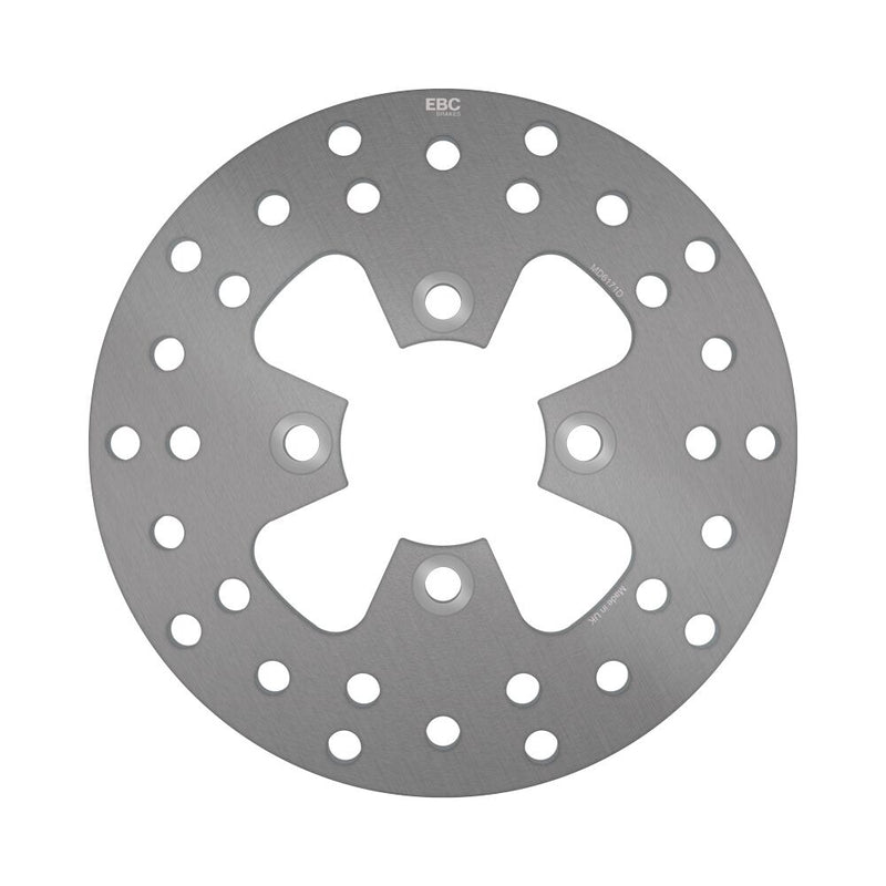EBC Round D-Series Fixed Offroad Brake Rotor for 2000-2005, 2007 CAN AM (BRP) DS 650 2X4 D Series Gold Zinc Solid-Mount Front One Piece (Fixed) Sta... #MD6171D