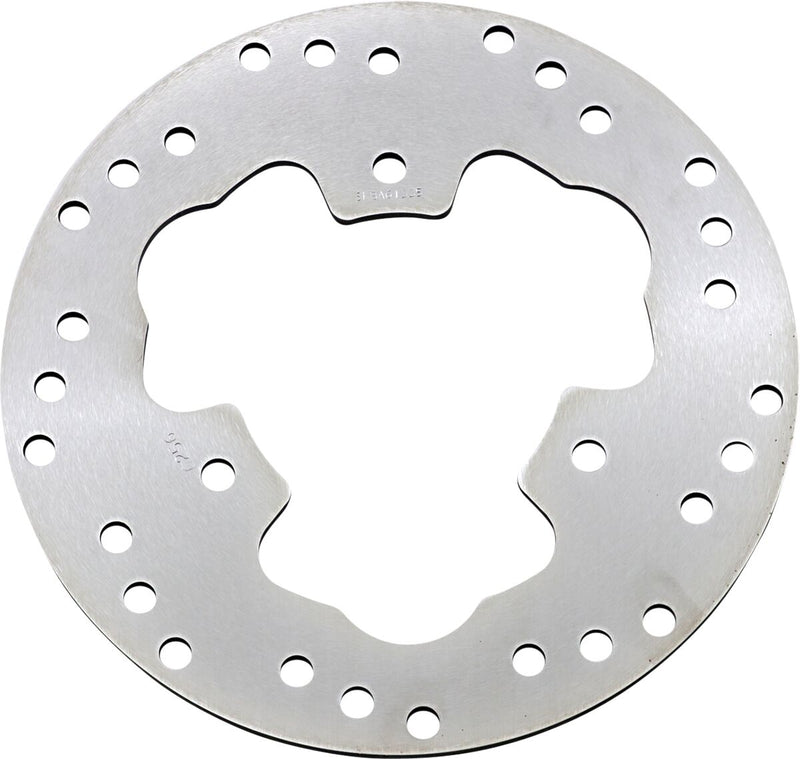 EBC MD Series ATV Brake Rotor for 2005-2013 POLARIS Silver Front Rear One Piece (Fixed) Stainless Steel #MD6256D