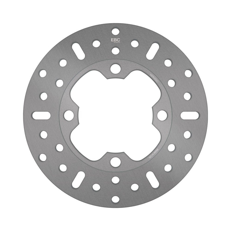 EBC Round D-Series Fixed Offroad Brake Rotor for 2007-2025 HONDA TRX D Series Gold Stainless Steel Solid-Mount Front One Piece (Fixed) Zinc #MD6302D
