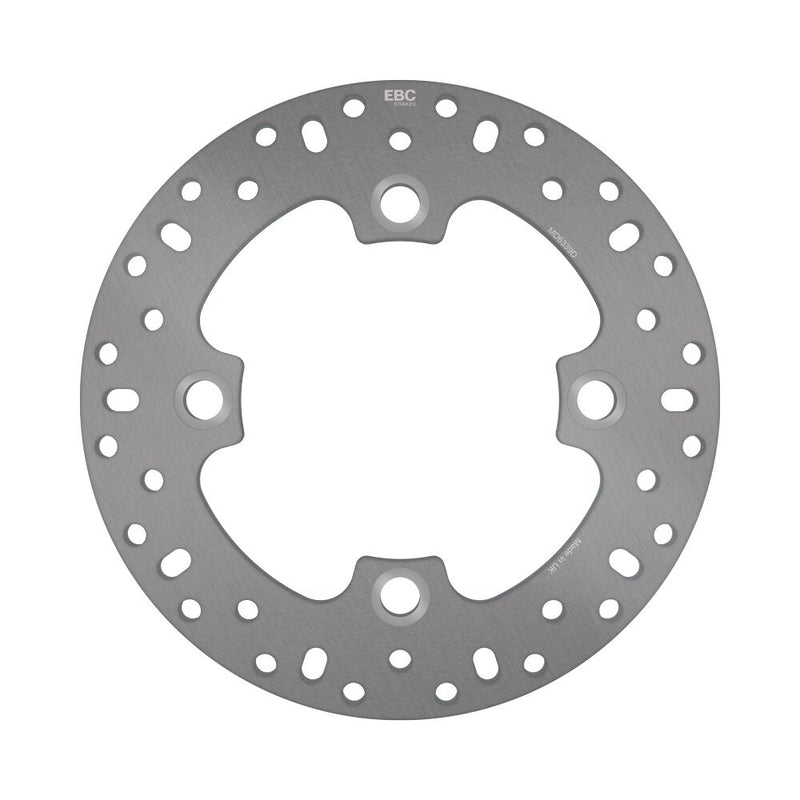 EBC Round D-Series Fixed Offroad Brake Rotor for 2012-2015 POLARIS SPORTSMAN 800 EFI D Series Silver Stainless Steel Solid-Mount Front Rear One Pie... #MD6339D