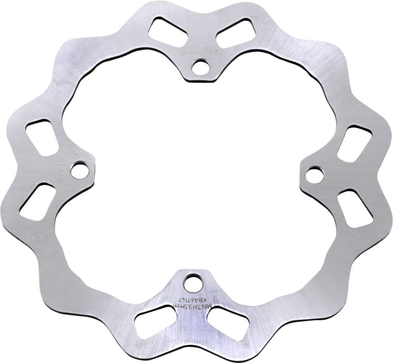Galfer Brake Rotor for 2004-2026 SUZUKI Wave® Raw Rear Standard 420 High-Carbon Stainless Steel #DF350W