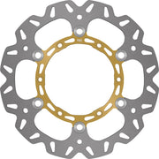 EBC CX Extreme™ Motocross Brake Rotors CX Extreme Series Silver Full-Floating Front Left Two Piece (Floating) Stainless Steel #MD6392CX