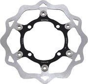 Galfer Brake Rotor Black Raw Front Two Piece (Floating) 420 High-Carbon Stainless Steel #DF182FLW