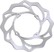 Galfer Brake Rotor Wave® Raw Front Standard 420 High-Carbon Stainless Steel #DF777W