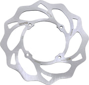 Galfer Brake Rotor Wave® Raw Front Standard 420 High-Carbon Stainless Steel #DF777W
