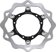 Galfer Brake Rotor Black Raw Front Two Piece (Floating) 420 High-Carbon Stainless Steel #DF014FLW