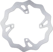 Galfer Wave® Brake Rotor for 2004-2018 SUZUKI Silver Stainless Steel Solid-Mount Front One Piece (Fixed) #DF349W