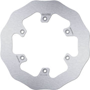 Galfer Wave® Brake Rotor Polished Silver Rear One Piece (Fixed) Stainless Steel #DF607WLL