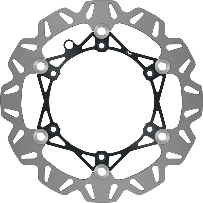 EBC CX Extreme™ Brake Rotor CX Extreme Series Silver Full-Floating Front Two Piece (Floating) High-Carbon Stainless Steel #MD6433CX