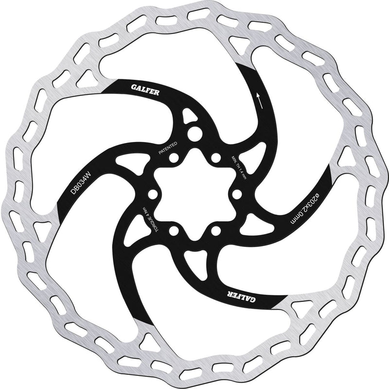 Galfer Fixed Disc Wave® Brake Rotor Stainless Steel #DB034W