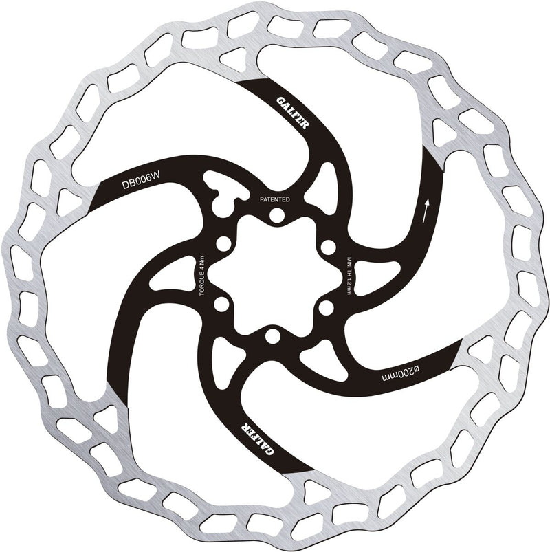 Galfer Fixed Disc Wave® Brake Rotor Stainless Steel