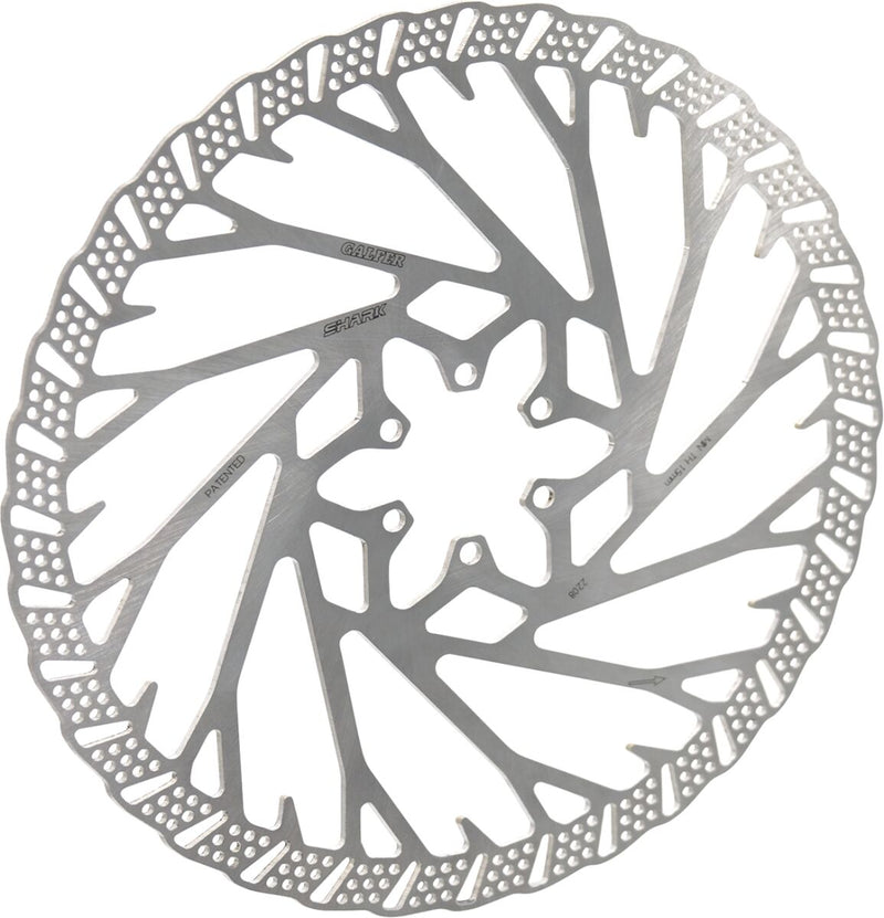 Galfer Shark 6-Bolt Bicycle Brake Rotor Stainless Steel #DB027W