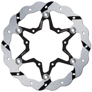 Galfer BRAKE ROTOR FLOATING WAVE GROOVED for 2002-2007, 2019-2024 HONDA Wave® Silver Full-Floating Two Piece (Floating) High-Carbon Stainless Steel... #DF014FRS