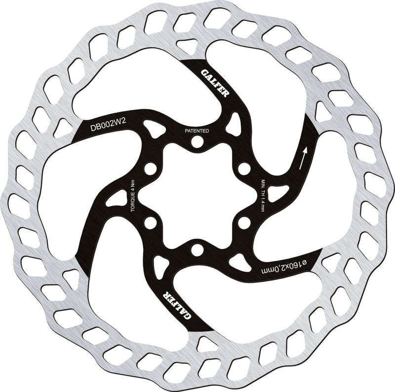 Galfer Fixed Disc Wave® Brake Rotor Stainless Steel