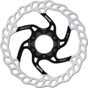 Galfer Fixed Disc Wave® Center-Lock Brake Rotor Black Silver Stainless Steel