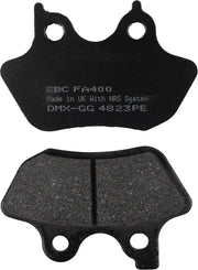 EBC Organic Harley/Buell Brake Pads for 2000-2017 Harley-Davidson FA Series Front Rear Organic Base Aramid Fibre Set of 2 #FA400
