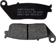 EBC Organic Base "FA" Brake Pads FA Series Front Front Left Aramid Fibre Set of 2 #FA196