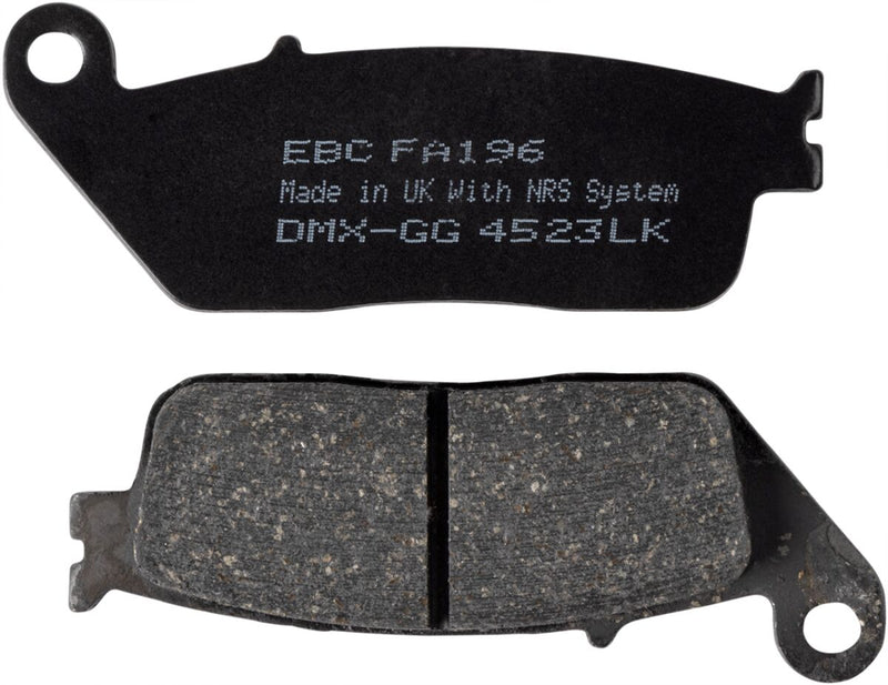 EBC Organic Base "FA" Brake Pads FA Series Front Front Left Aramid Fibre Set of 2 #FA196