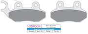 DP Brakes ODP Organic Brake Pads Street Front Rear Organic Base Pair #ODP009
