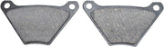 Drag Specialties Organic Brake Pads Fits Harley-Davidson Dyna, Sportster, Touring Models 1972-2011